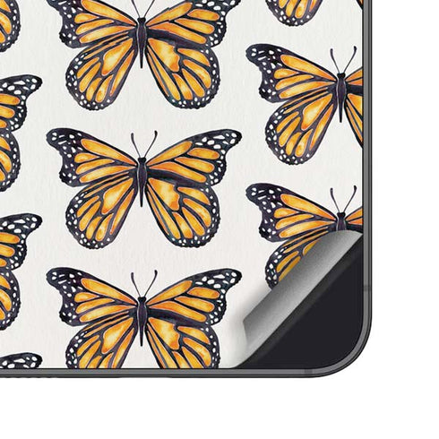 Monarch Butterflies by Cat Coq Galaxy S25 Skin